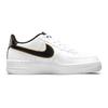 Nike Air Force 1 Low '07 LV8 Double Swoosh White Metallic Gold GS Sneakers DM3322-100