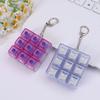 Tetris Light-Up Decompression Keychain Pendant - Nine-Grid Button Toy
