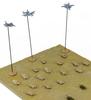 SPS Series Second Gulf War 2003 Plastic Model Kit SPS36 Pit-Road 1/700 (Scenery)