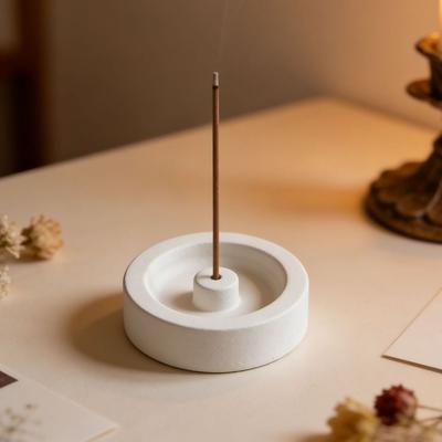 2Pcs Creative Incense Stick Holder Mold Handmade Easy To Demold DIY Silicone Mold Flexible Reusable Incense Burner Mold