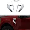 Front Fender Side Vent Outlet Cover Trim For Ford F150 + Chrome Accessories