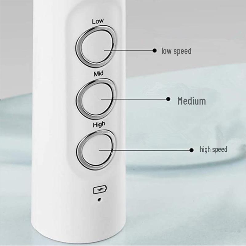 USB-Rechargeable Handheld Electric Milk Frother & Egg Beater