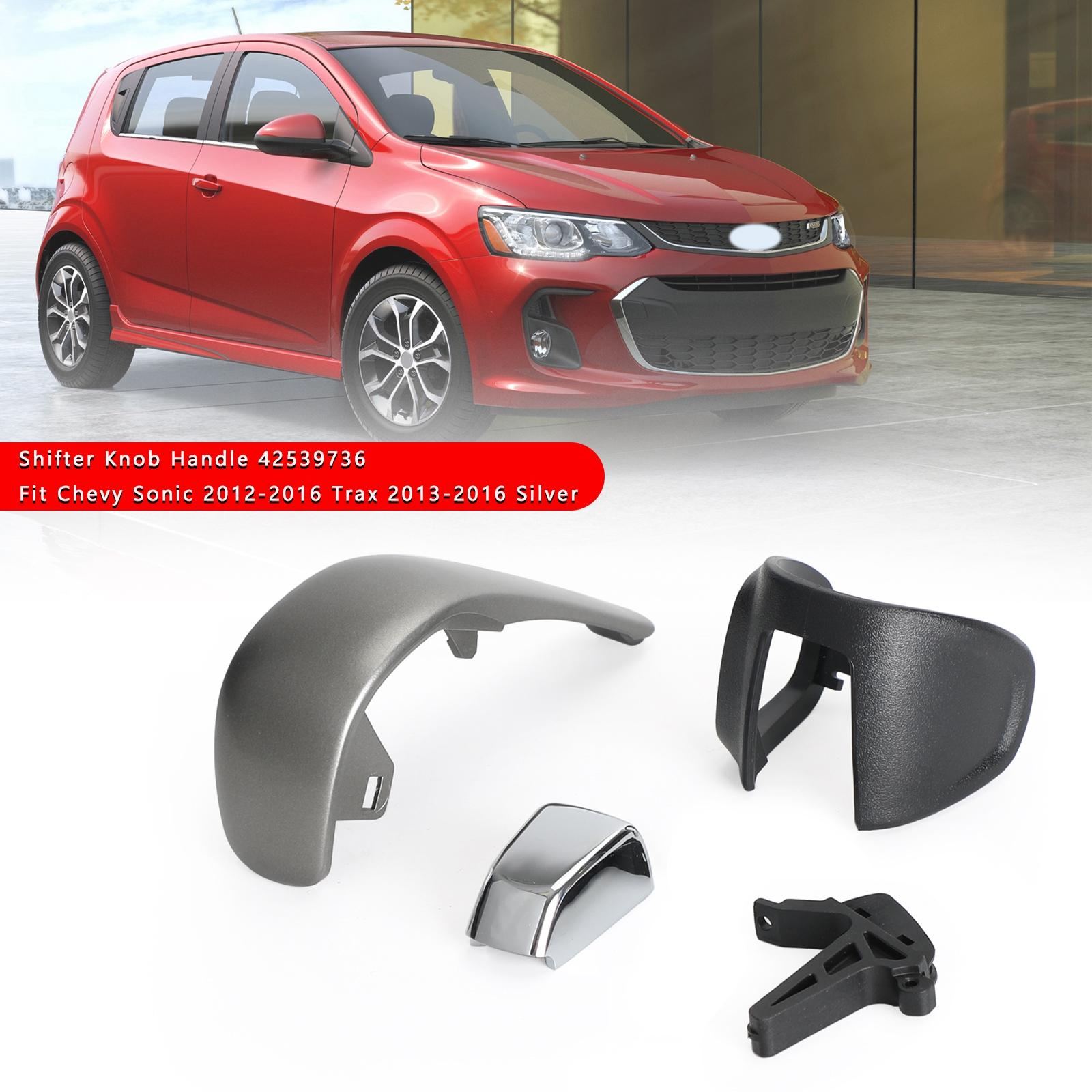 

Shifter Knob Handle 42539736 Fit Chevy Sonic 2012-2016 Trax 2013-2016 Silver