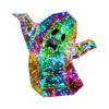 Halloween Ghost Colorful Light Prismatic Iridescent Spooky Ghost Funny Colorful Ghosts Face LED Light Home Party Decoration