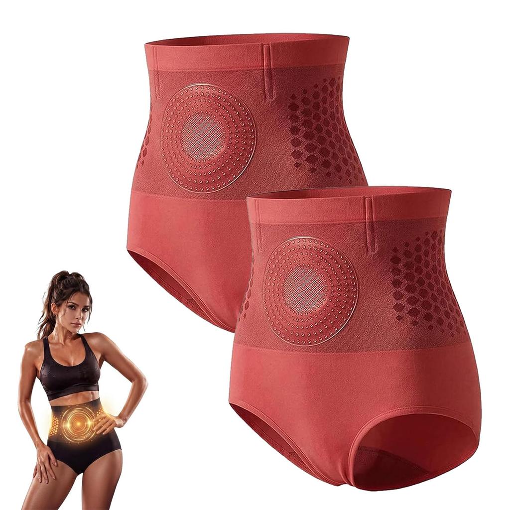 2pc High Waist Shaping Shorts Tummy Control Yoga Pants with Silicone Micro-Needle Design Seamless Compression Waist Trainer for Women