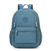Schoolbag Backpack Women's 1011 New Versatile Fashion Casual Canvas Travel Schoolbag Lightweight Waterproof Oxford Cloth Large Capacity