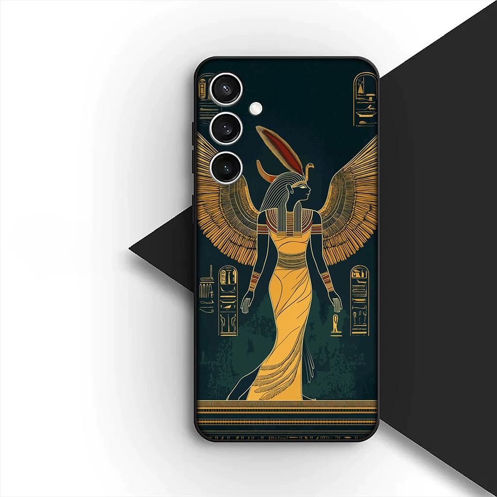 Egypt Nefertiti Anubis Ankh Kemet Pharaoh Flag Cover for Xiaomi Redmi Note 12 11 10 Pro 10A 10C 12C 13C Note12 12Pro Phone Case