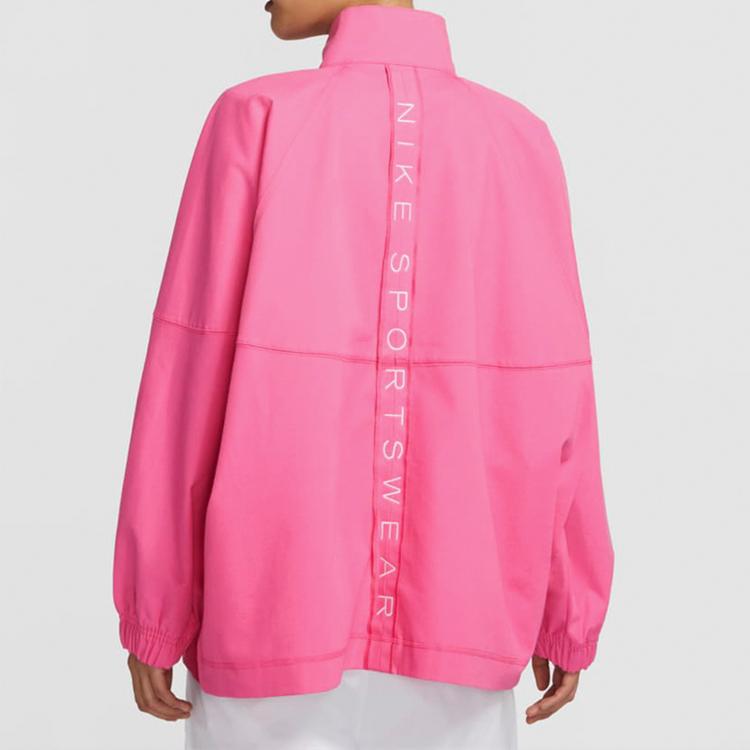 Nike Sportswear Windrunner Woven Jacket Pink White For Women CZ1425-684