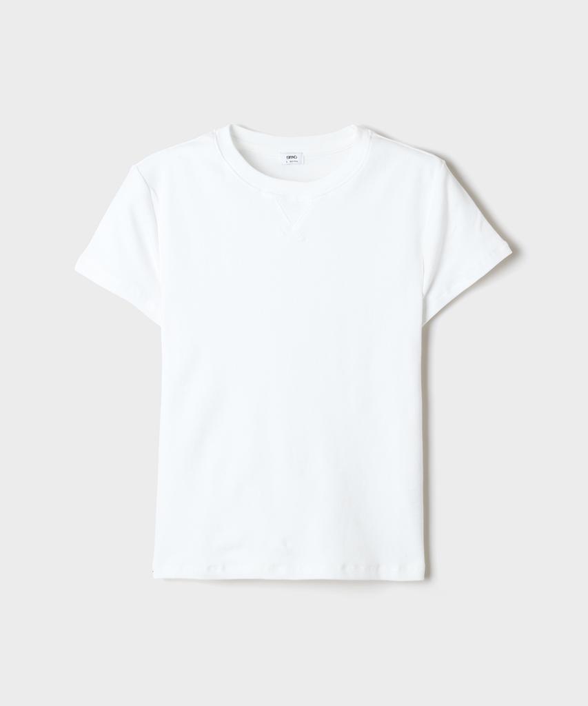 Seupao Triangle Stitch Short Sleeve Tee_Sprwg25G09