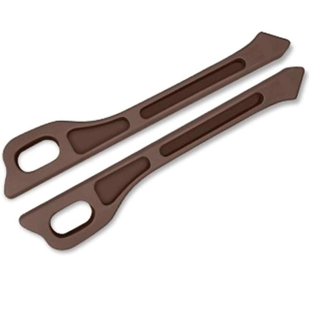 Bornoon Car Seat Gap Filler with Storage Rubber Console Solid for Car Gap Prevents Car Seats from Seat Passenger Set of 2 Compartment, Cushion, Color,