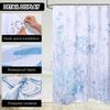 Turtle Shower Curtain Beach Starfish Themed Bathroom Curtain Practical Elegant Underwater Seahorse Bathroom Curtain for Bathroom