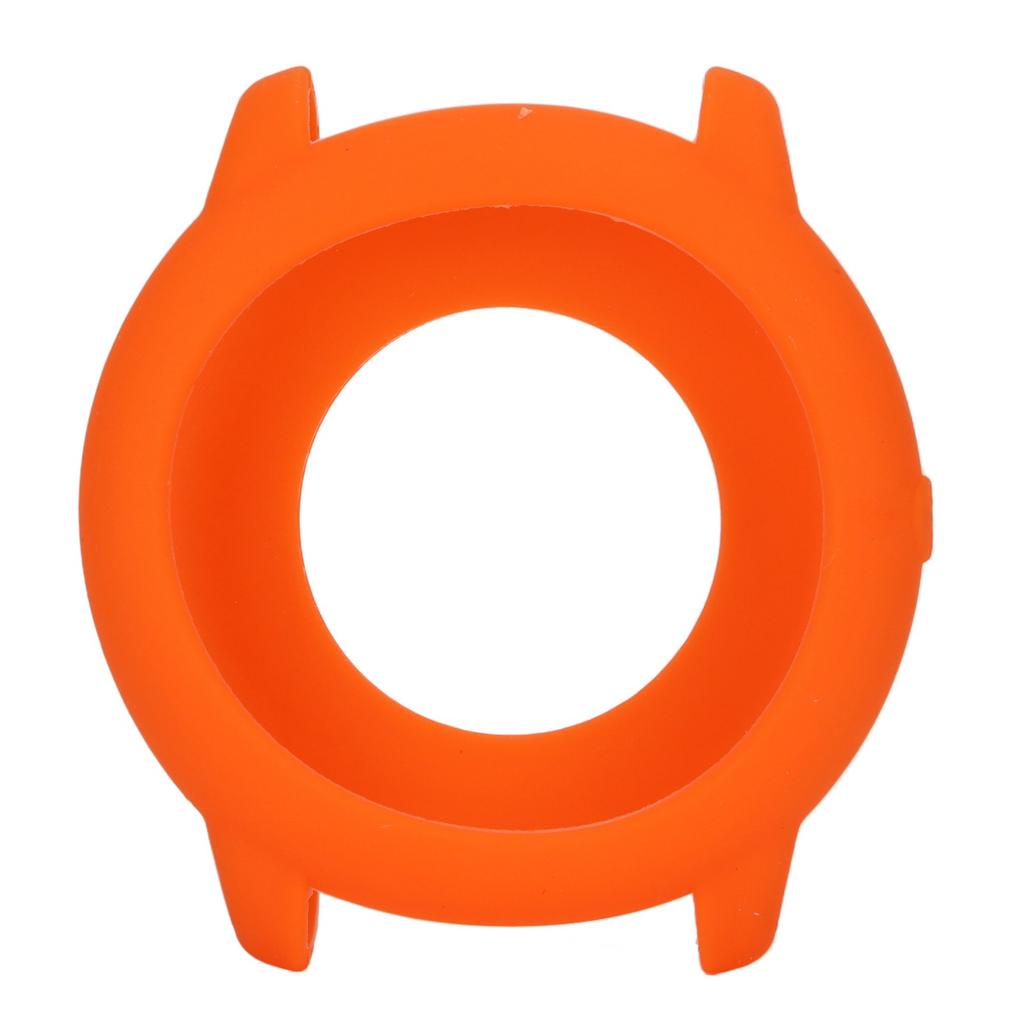 Soft Silicone Bumper Case Cover for Xiaomi Haylou Solar LS05 Smart Watch Shockproof Case Protective CoverOrange