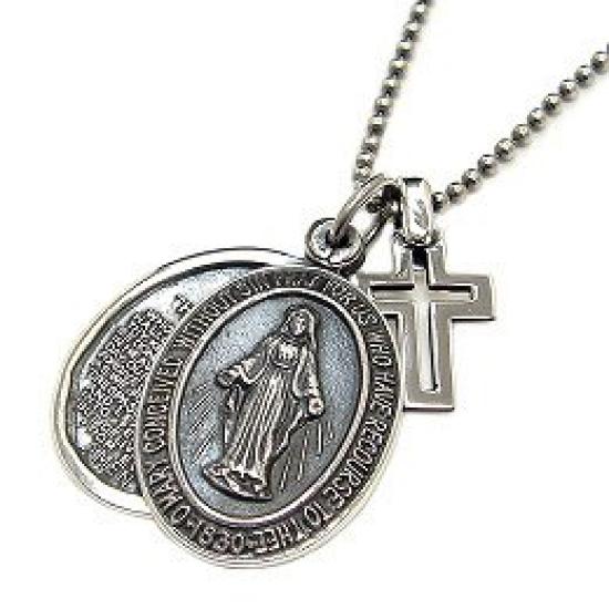 

amp Japan Silver Maria Necklace silver japan/Amp 2AH-181 (with chain)