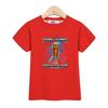 Children Summer Shirt Italian Brainrot Cartoon T-shirt for Boys AI Printed Top Short Sleeved Tees