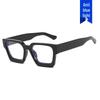 Monture Carrée Concave Anti-Lumière Bleue Verres Plats - Style Mode Européen & Américain 2023