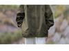 Men's Black Hooded Windproof Jacket: Spring/Autumn Japanese Trendy Loose Fit Mountaineering Workwear