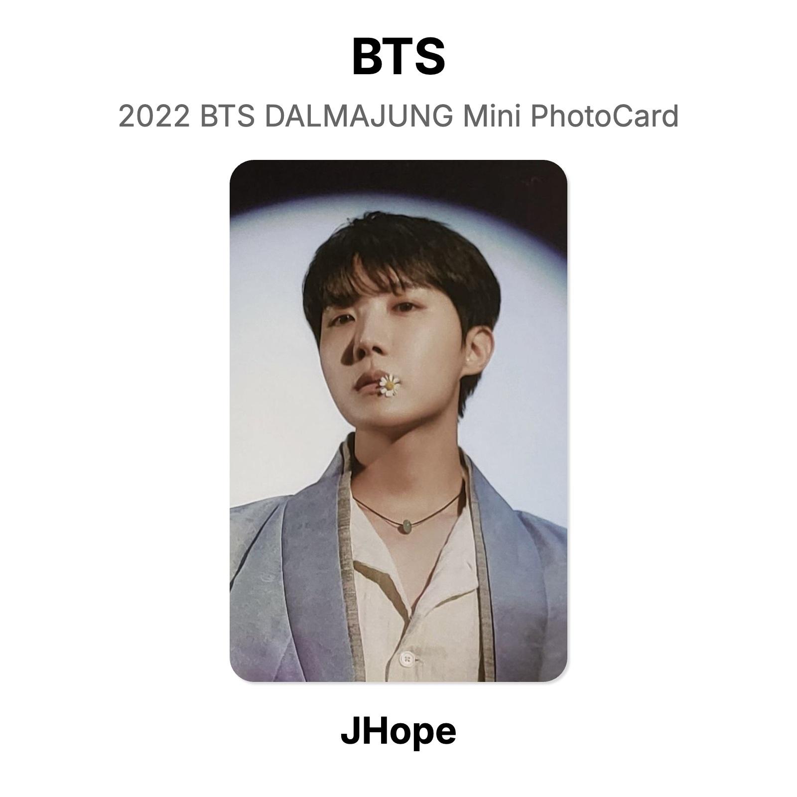 BTS 2022 BTS DALMAJUNG Mini PhotoCard Official Photocard J-Hope