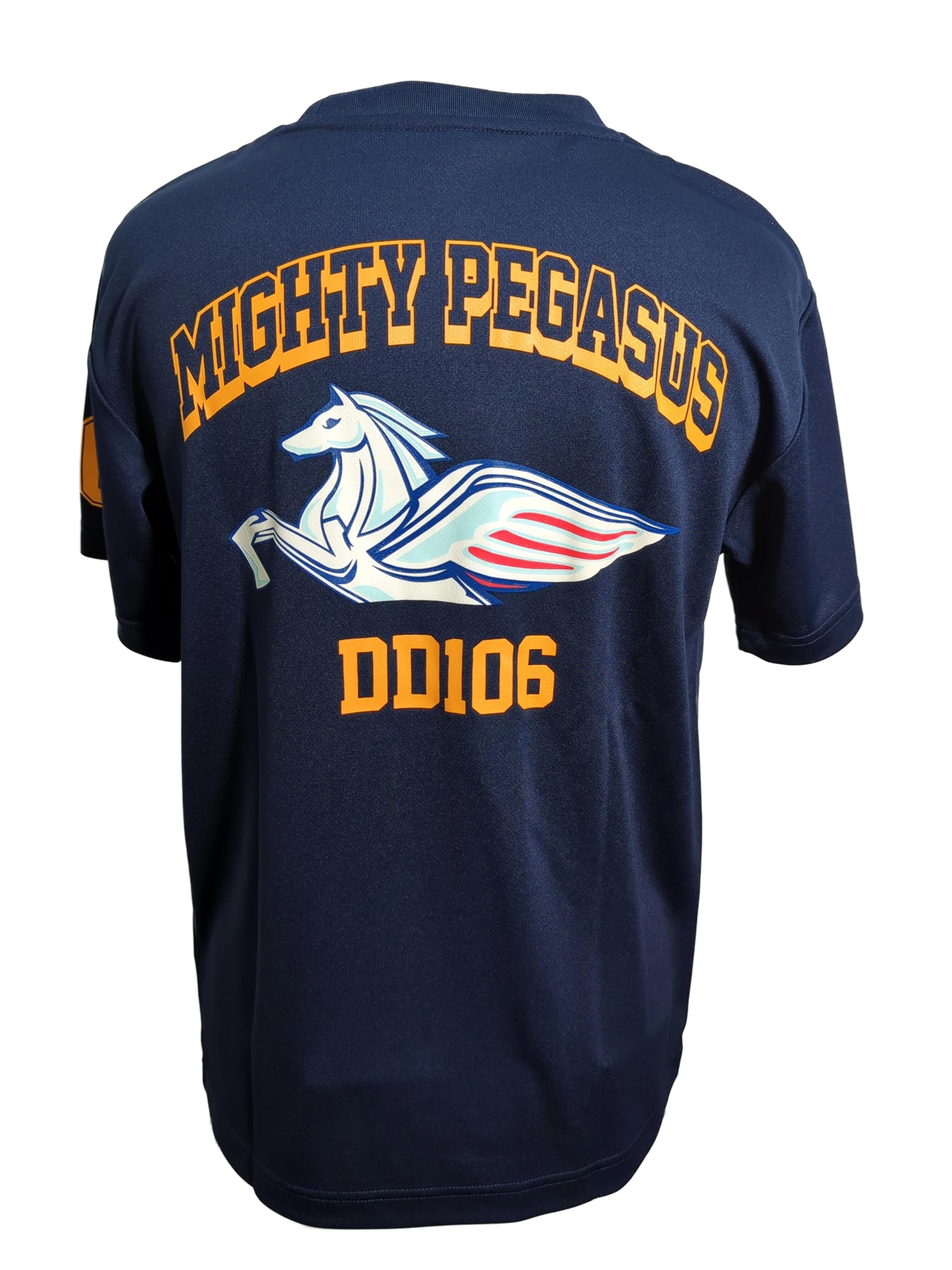 Fuji Uniforms Japan Self-Defense Force T-Shirt (Escort Ship Samidare) Maritime Self-Defense Force Quick-Drying Short Sleeve MIGHTY PEGASUS Pegasus Sam