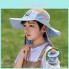 Coconut Pattern Kids Summer Floppy Hat With Wide Brim Sun Protection For Outdoor Play