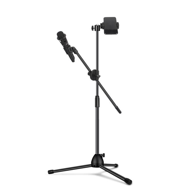 Kids' All-in-One Stage Mic with Folding Tripod for Singing & Streaming
