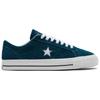 Converse One Star Pro Low Midnight Turquoise Unisex Sneaker Blau Schwarz Weiß A03218C