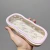 Transparent Bow Glasses Case Cute Travel Portable Storage Box For Women Sunglasses Eyeglasses Glasses Box
