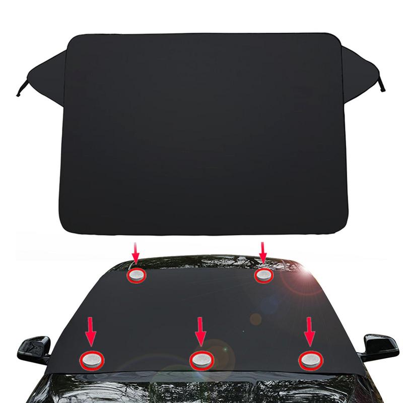 Car Windshield Sun Shade Magnetic Car SunShade Car Sun Visor for UV Rays Protection and Heat Protection Car Interior Accessories