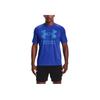 Under Armour UA Velocity Casual Προπονητικό Αναπνεύσιμο Μπλουζάκι Κοντομάνικο Ανδρικό Τοπ Μπλε 1363065-486