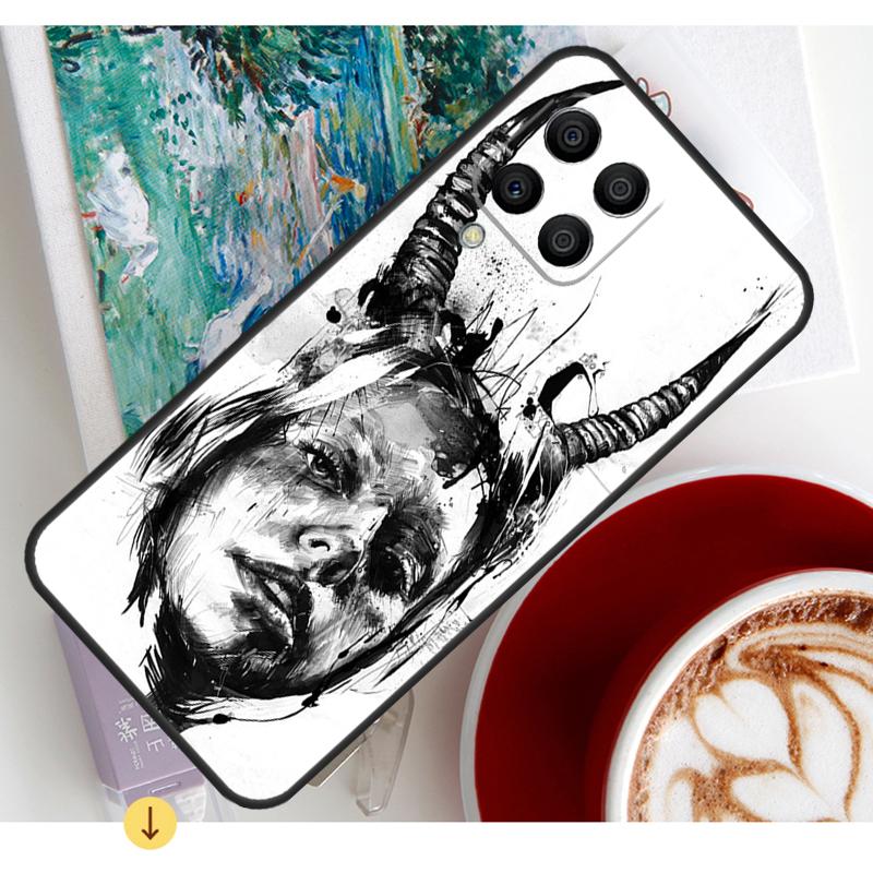 Devil Woman Case For Samsung Galaxy M11 M14 M34 M54 M31 M13 M53 M51 M12 M32 M52 M16 M36 M56 M15 M35 M55