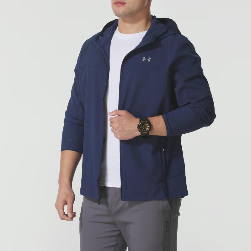 Under Armour Jackets Men's Blue 403 Hooded Moderate Other 6005897-403