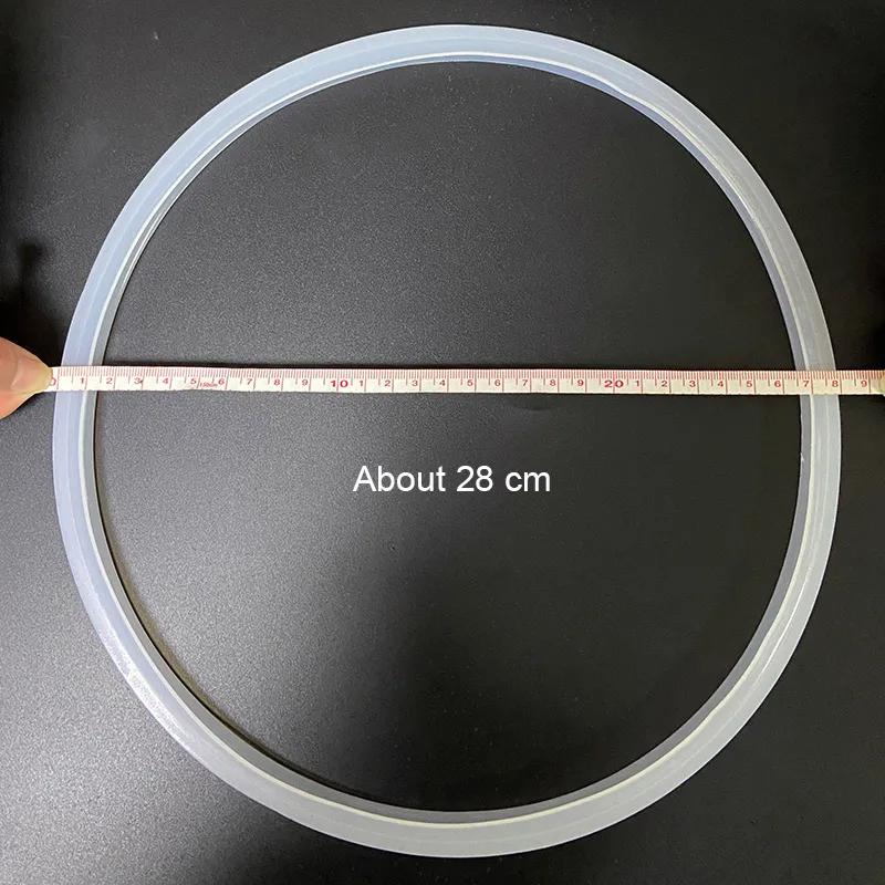 YOMDID Pressure Cooker Silicone Sealing Ring High Temperature Resistant Silicone Rubber Ring Kitchen Pressure Cooker Accessories