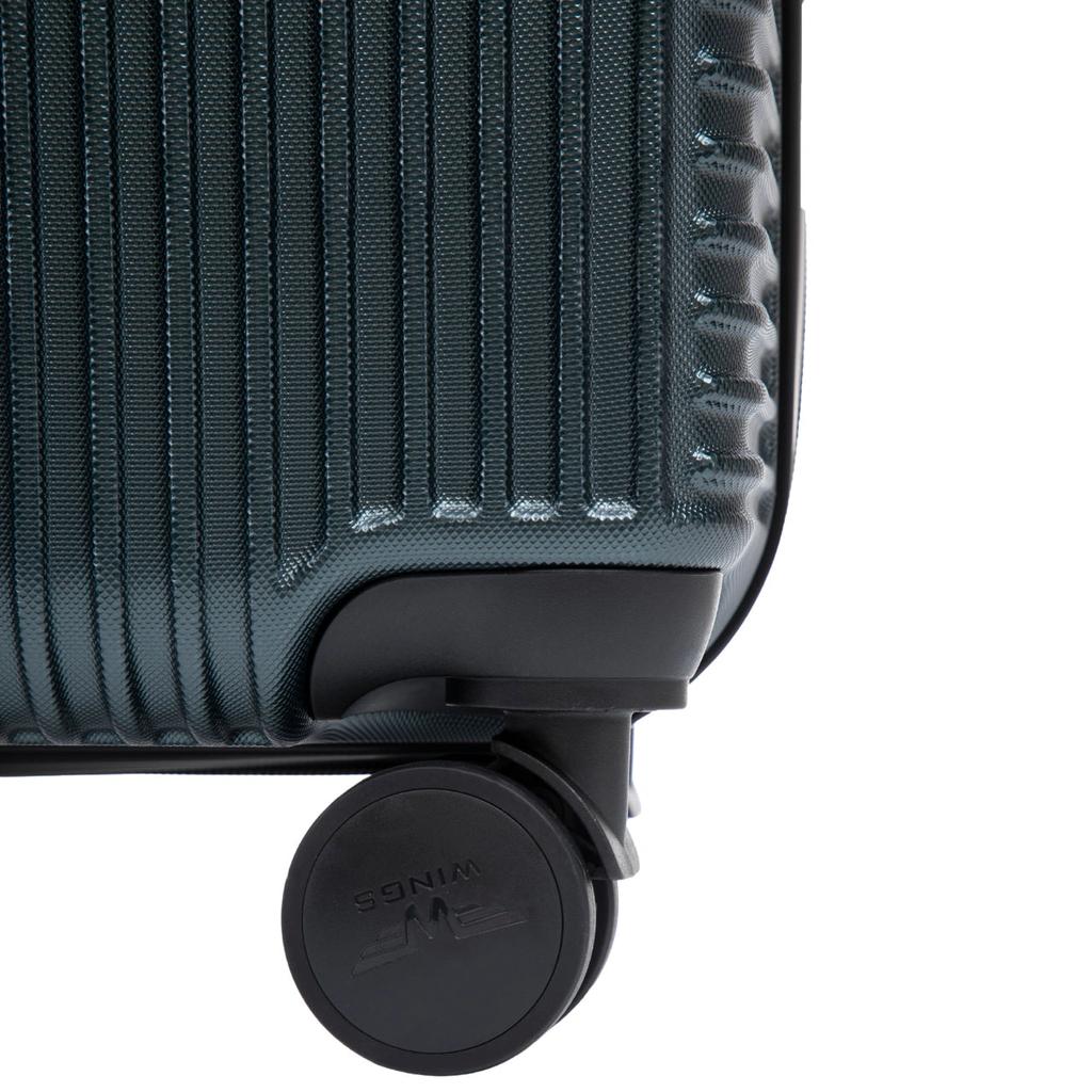 Walizka Kabinowa Wings Pc Eco Jackdaw 20" Dark Green