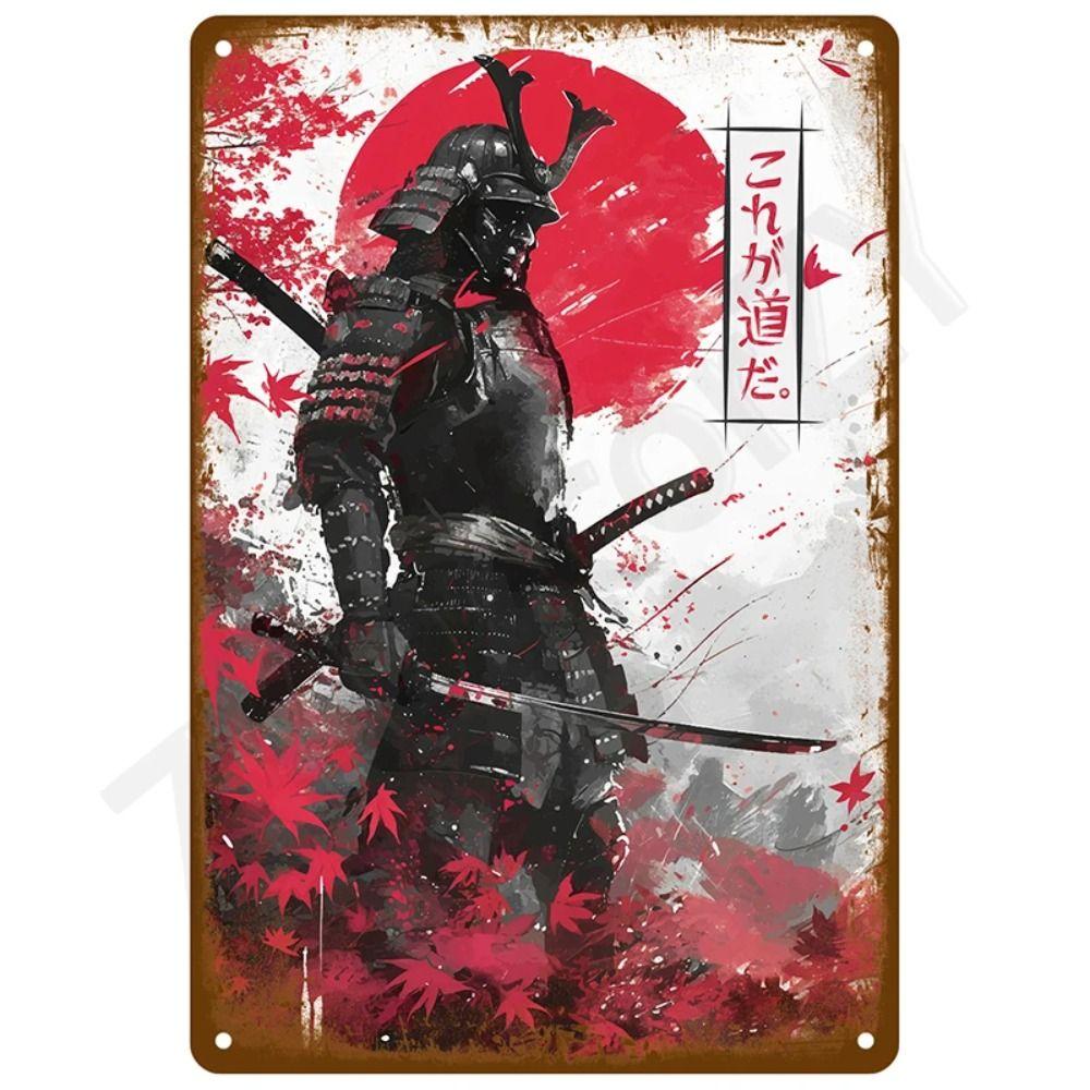 Garage Bar Metal Wall Sign, Auto Interior Decor Plaque 20x30cm