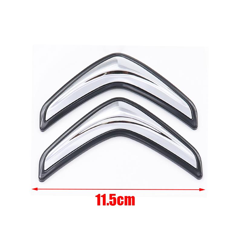 1 pezzo 3D ABS nuovo 8,1 cm 10 cm 11,5 cm Citroen Auto Paraurti Posteriore Portellone Bagagliaio Auto Posteriore Emblema adesivo Styling Accessori
