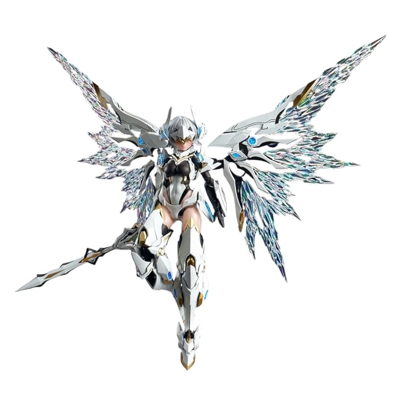 

[ToyBase] Animester nuclear gold structure 1/12 white dragon knight GALAHAD galahad armored girl beautiful girl movable Assembly type plastic model