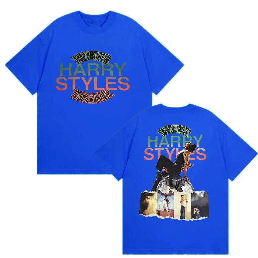 Hip-hop Loose Clothing Tees Harry Styles Together Album 2026 Graphic T Shirts Unisex Vintage Fashion Cotton Short Sleeve T-shirt