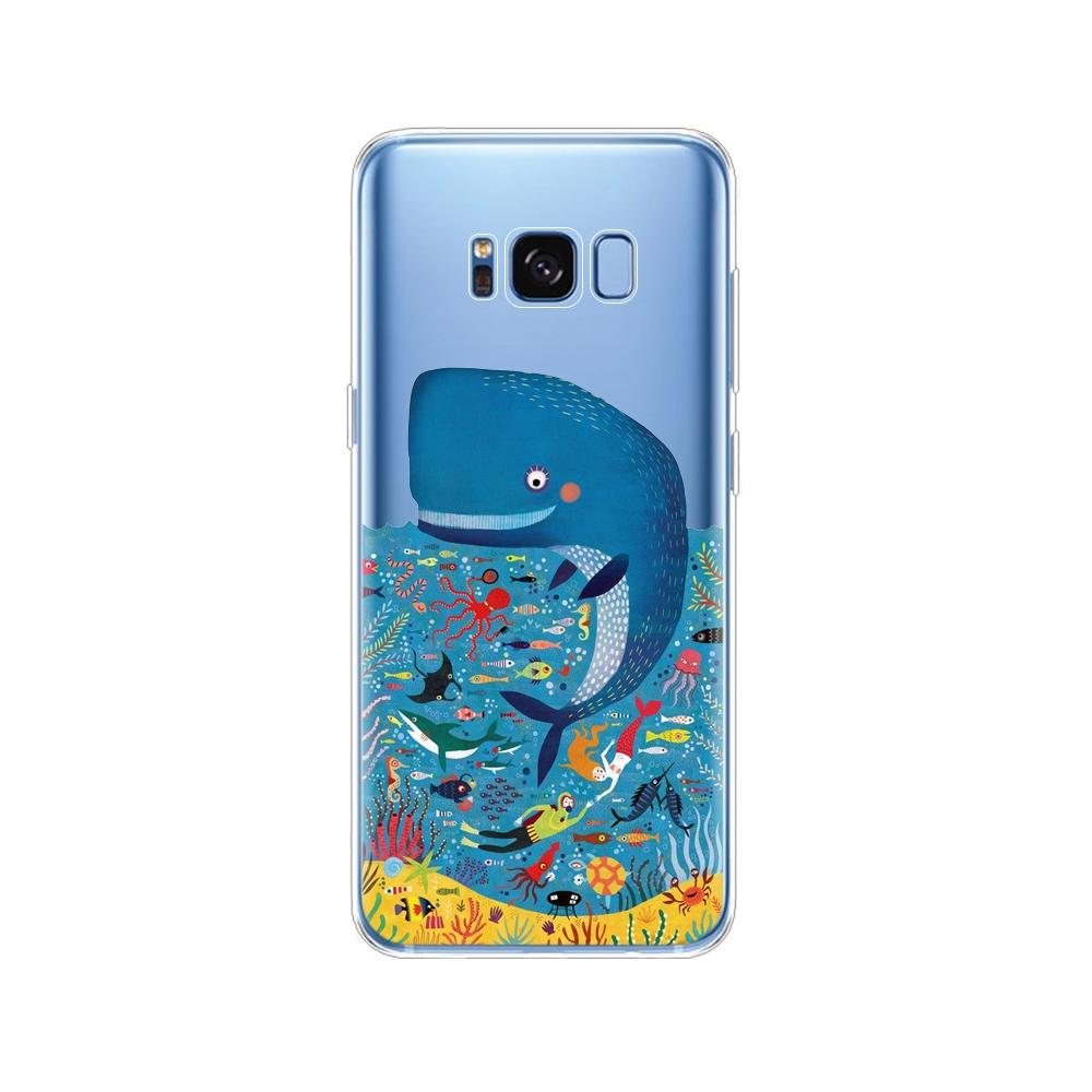 Чохол для Samsung Galaxy S8 PLUS Soft Silicon TPU Case Cover For Samsung S8 Plus Cover Full 360 Protective Protective Back Cover