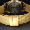 HAND-WINDING VINTAGE SWISS MENS REFURBISHED RED COLOR DIAL WATCH a707395-1