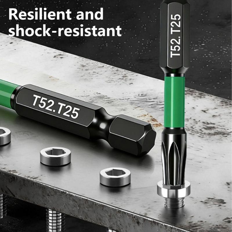 Pack Of 1 High Strength Steel Hex Bit Screwdriver With Strong Magnets For Electric Tool And DIY Projects