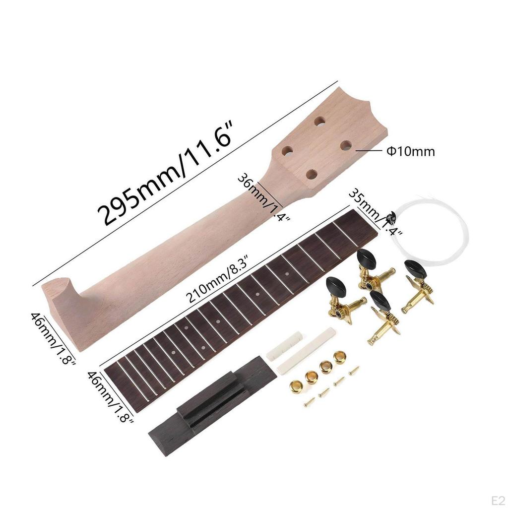 DIY Ukulele Kit Building Fun Manual Creative Wooden