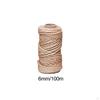 Fine Jute Twine Handcraft Decorative Twisted Sisal Rope for Pet Cat DIY Scratcher Home Garden Decor