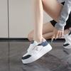 2025 autumn new ins Korean version of the trend of white shoes, female students platform versatile casual sports board shoes MXF02