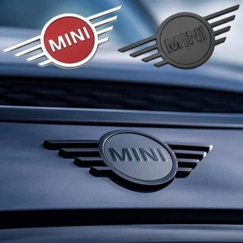 ABS Car Front Head Emblem Rear Sticker Logo for BMW Mini Coopers F54 F55 F56 F57 Refit Replacement Badge Exterior Accessories