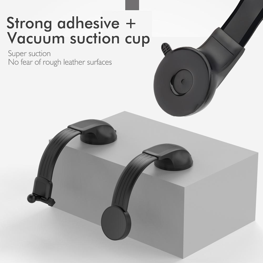 Magnetic Fixation Car Universal Holder Soft Lead Stents 360 Freely Adjust the Viewing Angle Strong Adhesive Vacuum Suction Cup