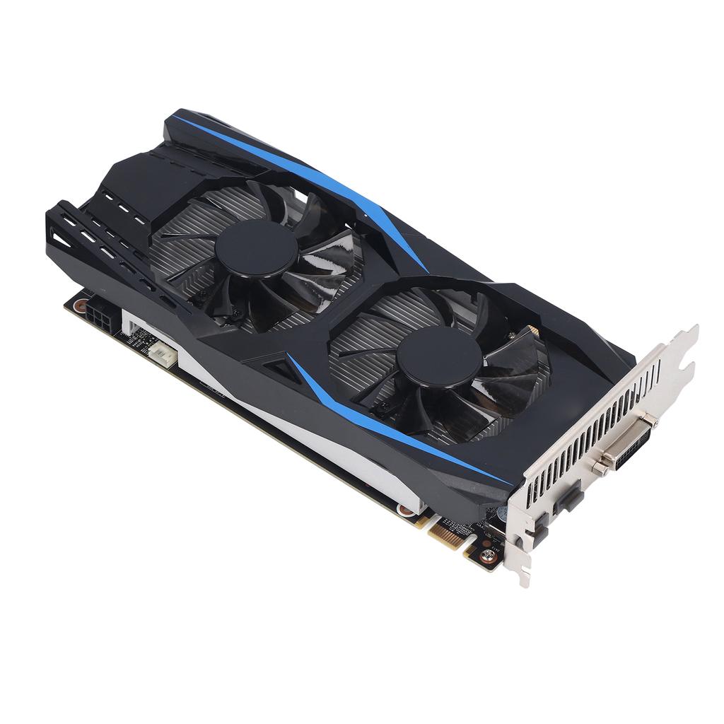 GTX950 Graphics Card 2GB GDDR5 128BIT Dual Fan Low Noise Desktop Computer Graphics Card for Home Gaming
