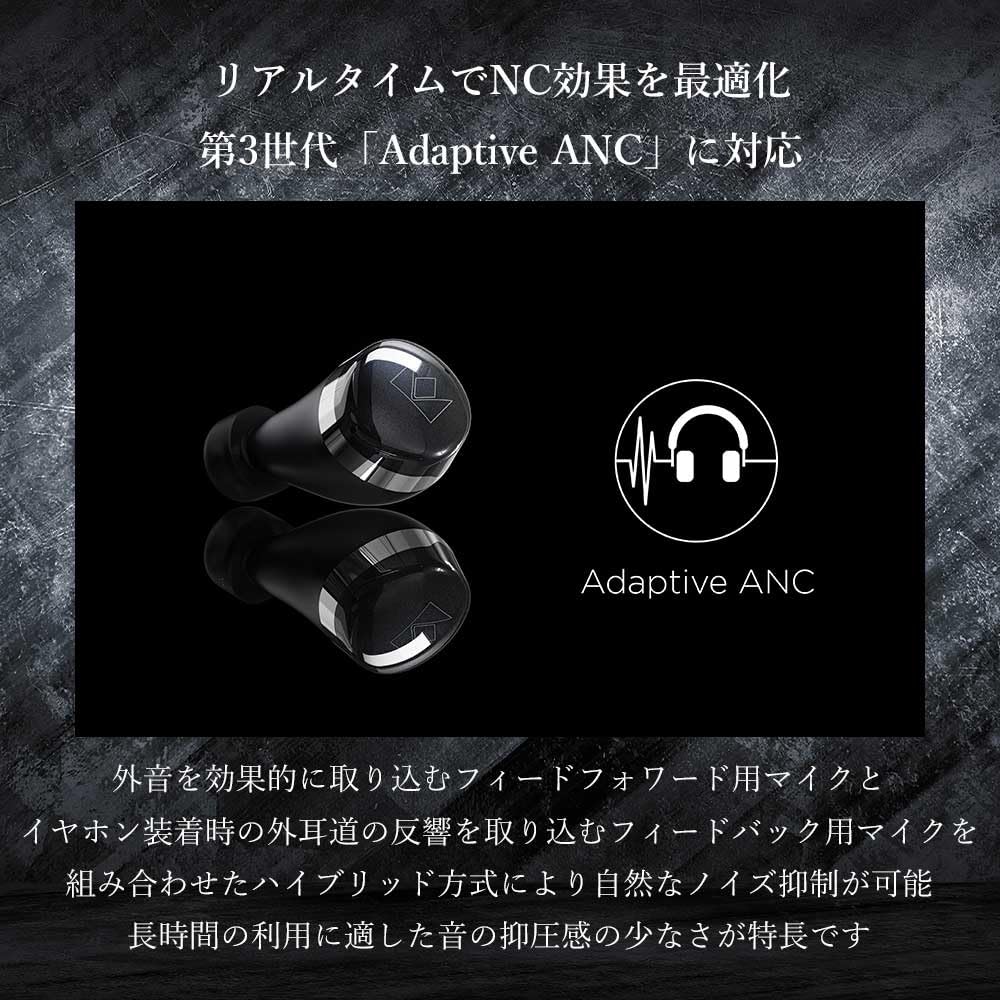 Noble Audio FALCON MAX NOB-FALCONMAX-B [Ships from an authorized Japanese retailer] Wireless Bluetooth Earphones with High-End MEMS Drivers