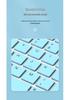 Ergonomic 10-inch 2024 Portable Bluetooth Keyboard & Mouse