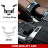 ABS Interior Decor Armrest Box Frame Sticker for Mercedes B Class W247 GLA H247 GLB X247 2020-2022 Silver Precise Fit