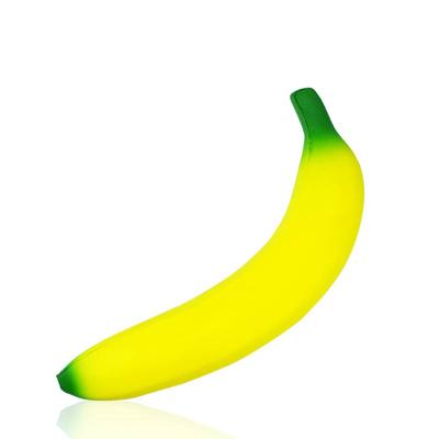 Kawaii Banana Squishy Kinderspielzeug Langsam aufsteigende Squishies Quetschspielzeug für die Inneneinrichtung, Stressabbau, Geschenke für Teenager und Erwachsene, weiches PU, Duftornament