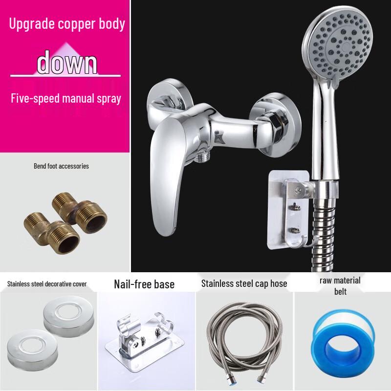 Xuanyong Shower Mixer with Pressurized Shower Head